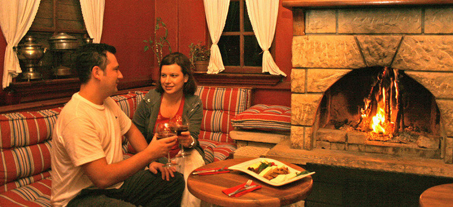 Şömine başı keyfi